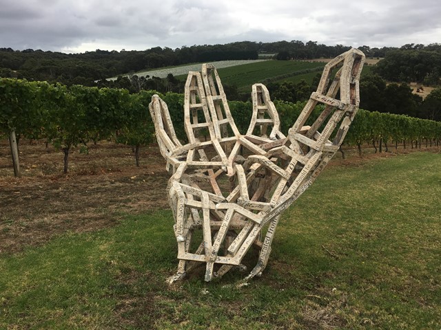 Sculpture Walk at Montalto Vineyard Red Hill